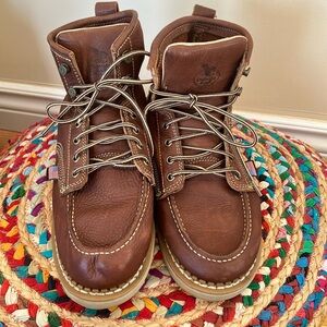 Georgia Boot Men's Brown Leather Boots